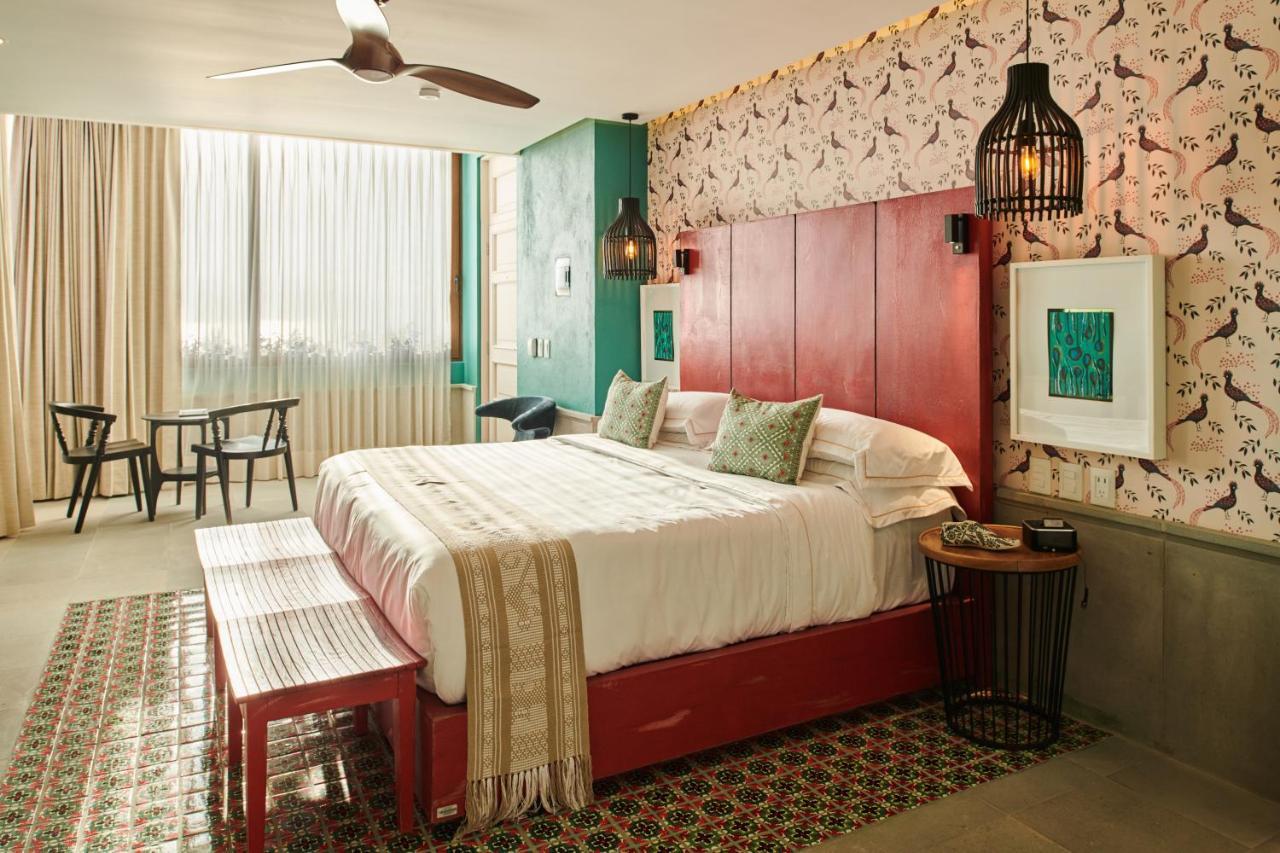 Hotel Luxury Patio Azul (Adults Only) بويرتو فالارتا المظهر الخارجي الصورة A bedroom at the hotel