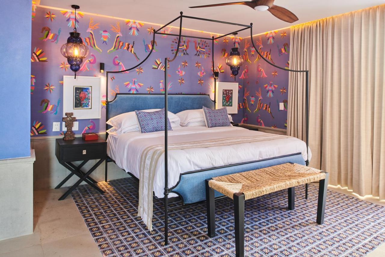 Hotel Luxury Patio Azul (Adults Only) بويرتو فالارتا المظهر الخارجي الصورة A bedroom at the hotel
