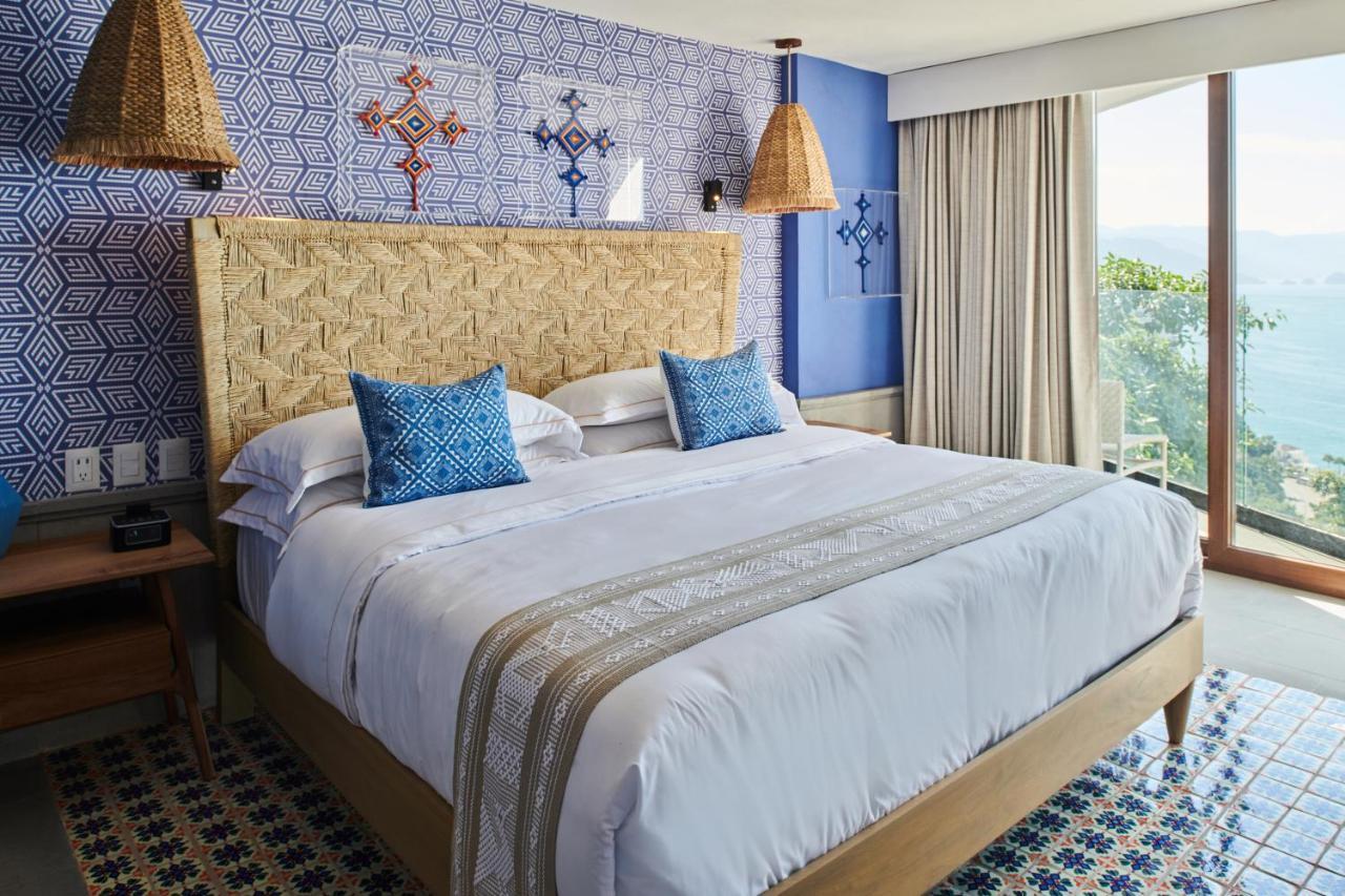 Hotel Luxury Patio Azul (Adults Only) بويرتو فالارتا المظهر الخارجي الصورة Deluxe Ocean View Room