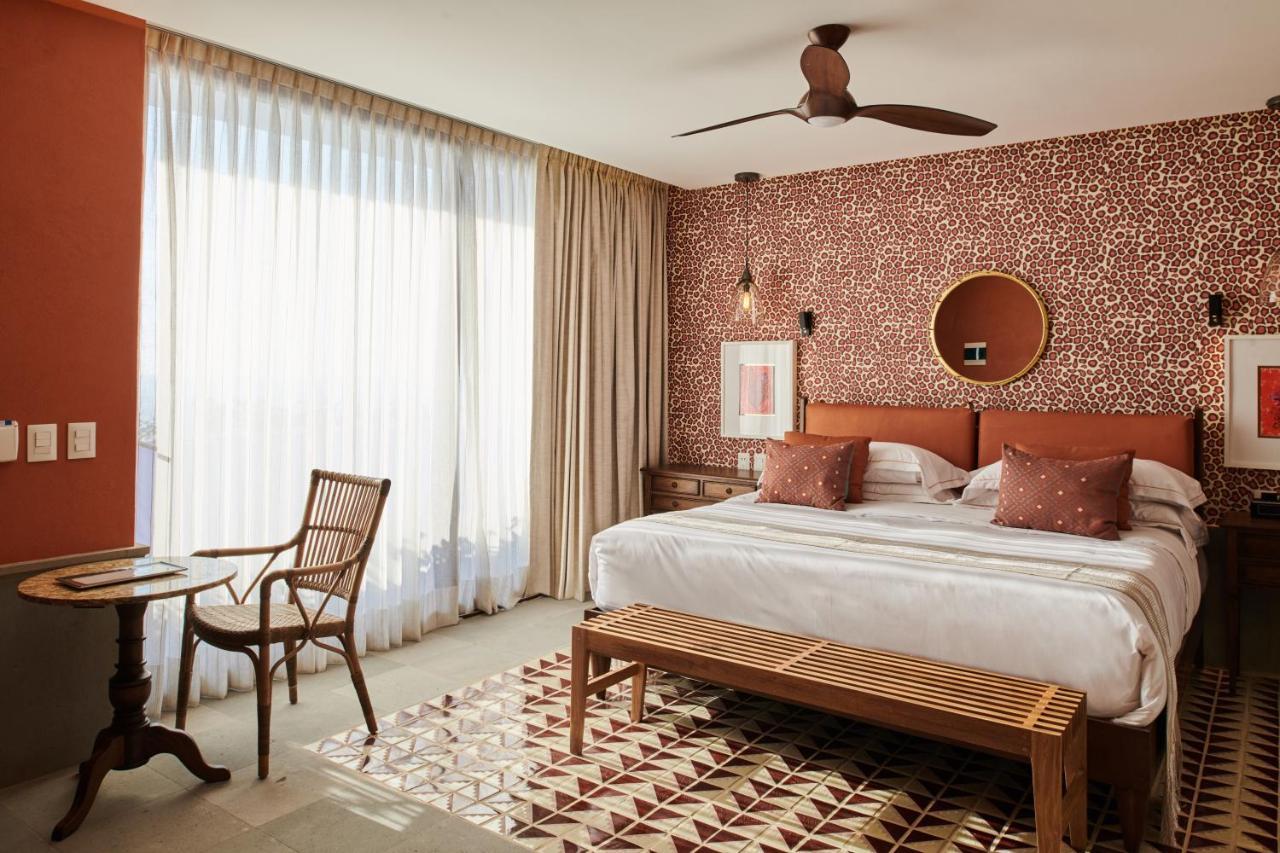 Hotel Luxury Patio Azul (Adults Only) بويرتو فالارتا المظهر الخارجي الصورة A bedroom at the hotel